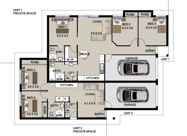dual living design